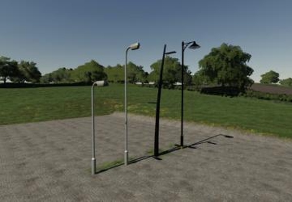 Street Light Packверсия 1.0.0.0 для Farming Simulator 2019 (v1.7.x)