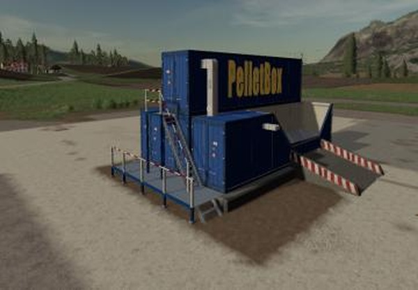 Pellet Boxверсия 1.0.0.0 для Farming Simulator 2019 (v1.7.x)