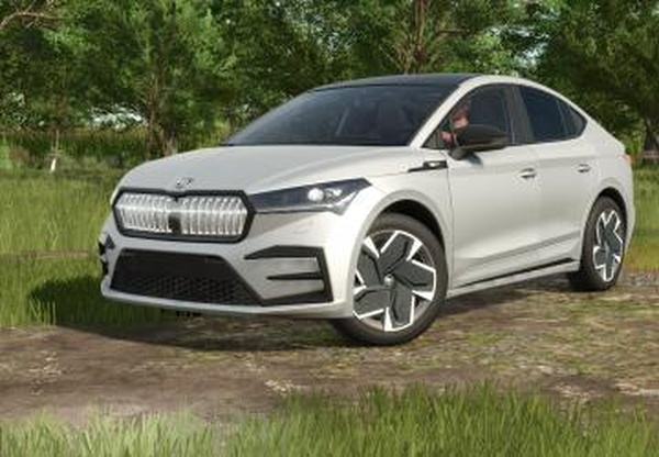 Skoda Enyaq Coupe Plusверсия 1.0.0.0 для Farming Simulator 2025 (v1.10.x)