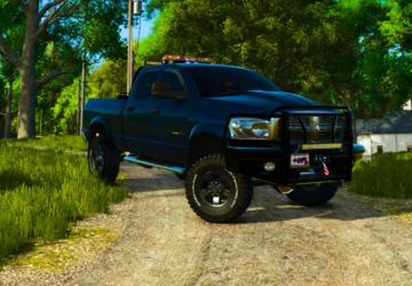 2007 Dodge Ram 1500 Quad Cabверсия 1.0.0.4 для Farming Simulator 2025