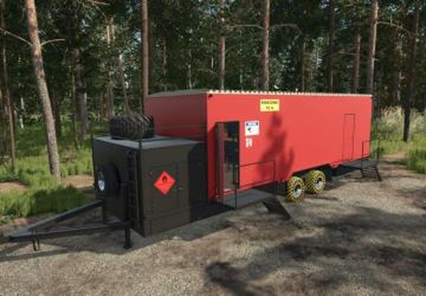 Forestry Service Trailerверсия 1.0.0.0 для Farming Simulator 2025