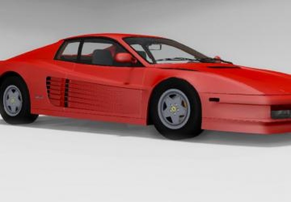 Ferrari Testarossaверсия 1.0 для BeamNG.drive (v0.19)