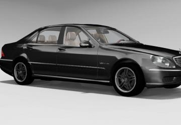 Mercedes-Benz W220версия 1.0 для BeamNG.drive (v0.19.4.2)