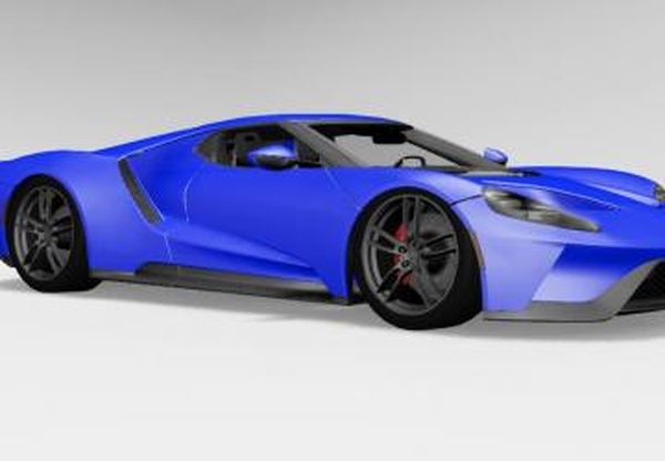 Ford GT 2017версия 1.0 для BeamNG.drive (v0.19.4.2)