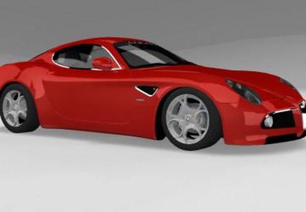 Alfa Romeo 8C Competizioneверсия 1.0 для BeamNG.drive (v0.19)