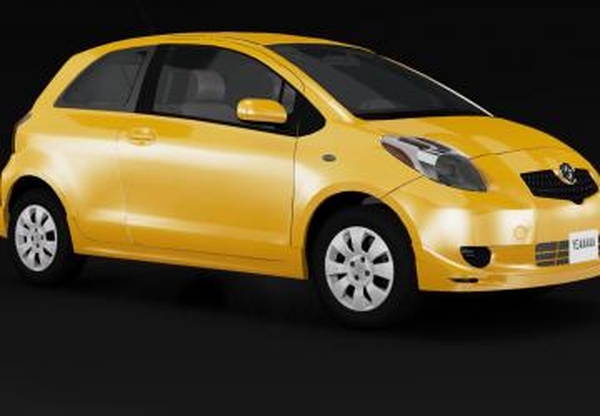 Toyota Yarisверсия 1.0 для BeamNG.drive (v0.19)