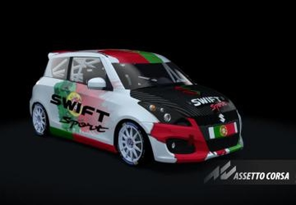Skinpack OT-Racing Club FWD vs RWD -R3 Suzuki Swift Sportv1.0 для Assetto Corsa
