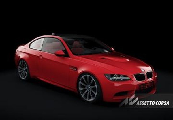 BMW M3 E92версия 1.25 для Assetto Corsa