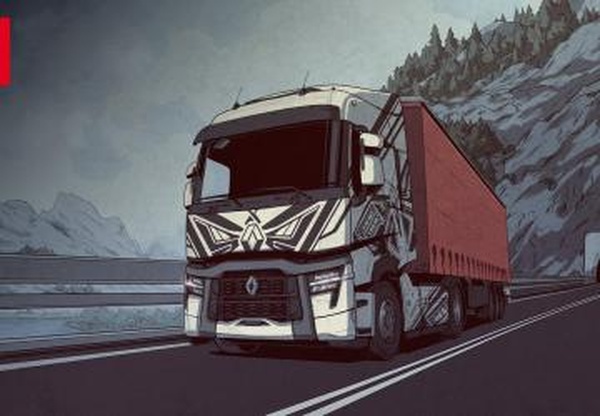 Renault Range T & T EVO Realistic Sound Modv1.0 для Euro Truck Simulator 2 (v1.40.x, 1.41.x)