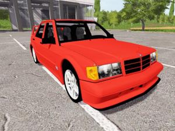 Mercedes-Benz 190E (W201) Evolution IIверсия 06.04.17 для Farming Simulator 2017
