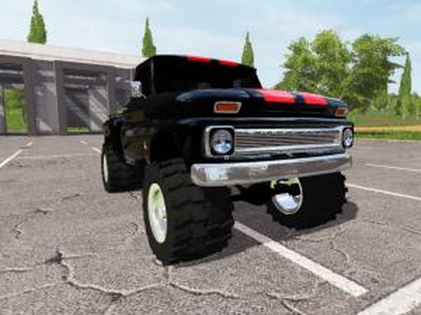 Chevrolet C10 Fleetside 1966версия 06.04.17 для Farming Simulator 2017