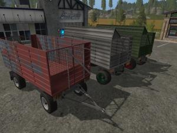 Прицепы HW80версия 1.0.0.0 для Farming Simulator 2017