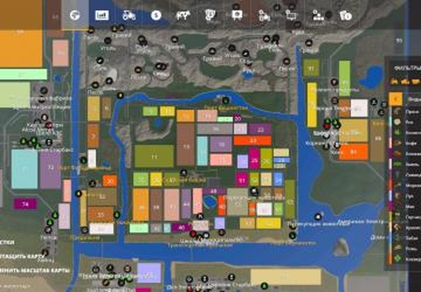 Карта «Pleasant Valley County» - RUSверсия 1.2.5.1 для Farming Simulator 2019 (v1.7)