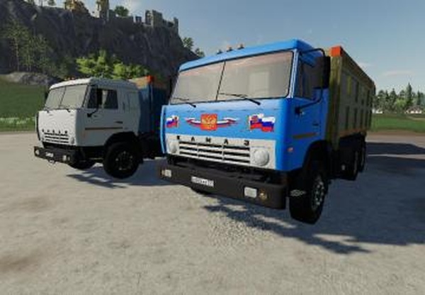КамАЗ Сельхозник и Нефазверсия 1.0.0.0 для Farming Simulator 2019 (v1.5.x)