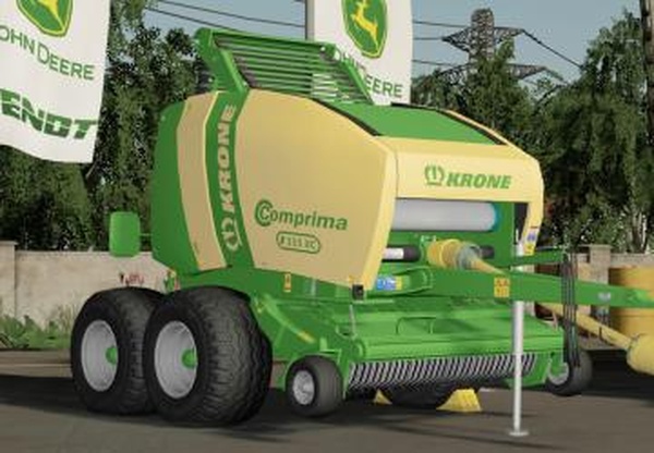 Krone Comprima F155 XCверсия 1.0.0.0 для Farming Simulator 2019 (v1.7.x)