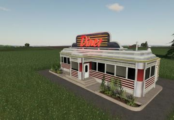 Vintage Dinerверсия 1.1.0.0 для Farming Simulator 2019 (v1.7.x)