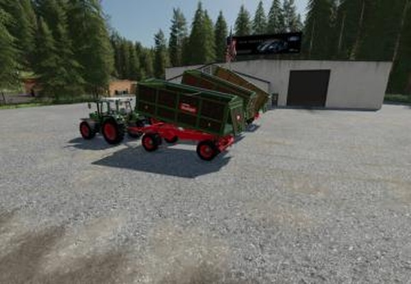 Rudolph Trailer Packверсия 1.0.0.1 для Farming Simulator 2022