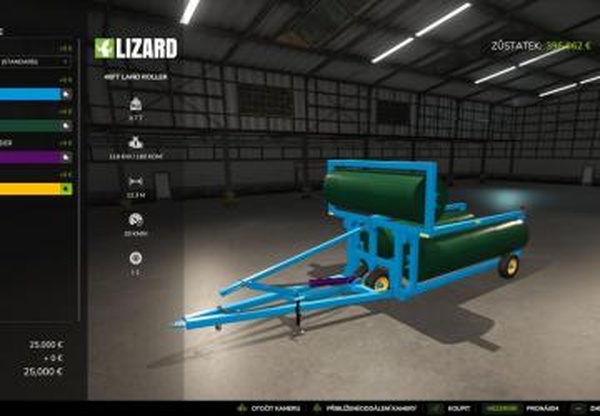 40ft Land Roller (Multicolor & Rust)v0.9.0.0 для Farming Simulator 2025
