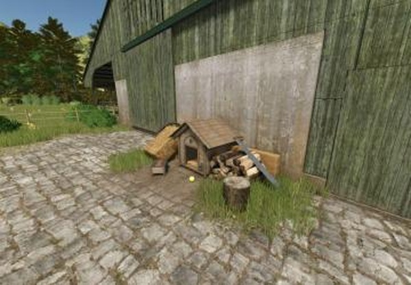 Dog House With Decorationверсия 1.0.0.0 для Farming Simulator 2025