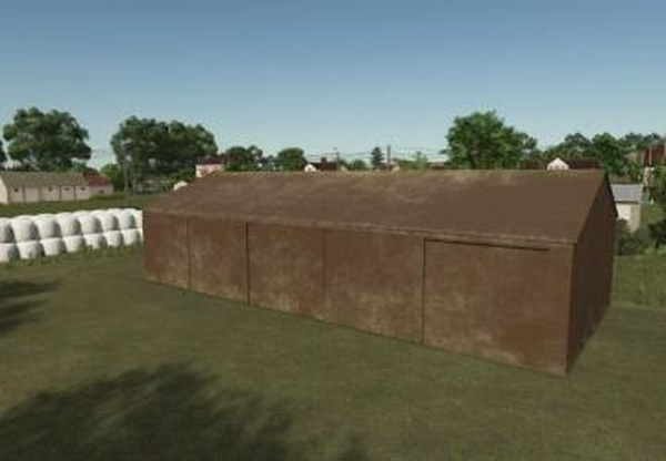 Machine Hall 25x12версия 1.0.0.0 для Farming Simulator 2025