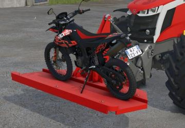 Motorcycle Transport Platformверсия 1.0.0.0 для Farming Simulator 2025