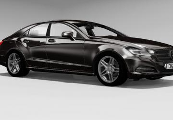 Mercedes-Benz CLSверсия 1.0 для BeamNG.drive (vv0.19.4)