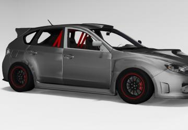 Subaru Impreza WRX STI 2008версия 1.0 для BeamNG.drive (v0.19)