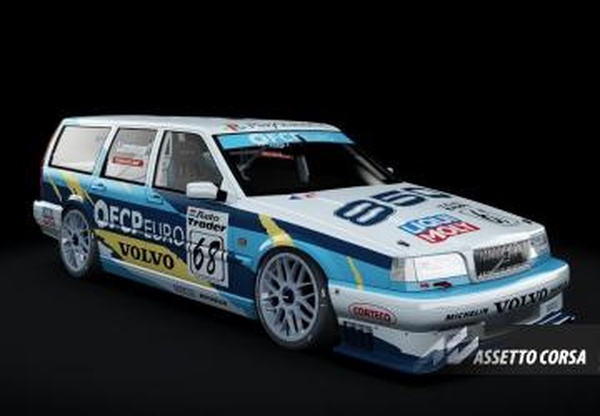 Volvo 850 Estate BTCCверсия 1.2.2 для Assetto Corsa