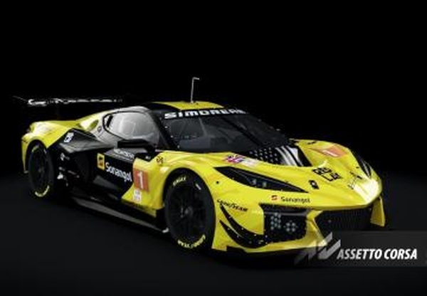 Chevrolet Corvette Z06 GT3R 2024версия 1.1 для Assetto Corsa