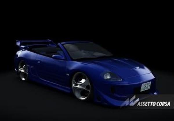 Mitsubishi Eclipse Spyder Spocomверсия 1.0.1 для Assetto Corsa
