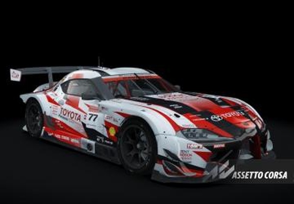Toyota GR Supra GT GT300версия 1.1 для Assetto Corsa