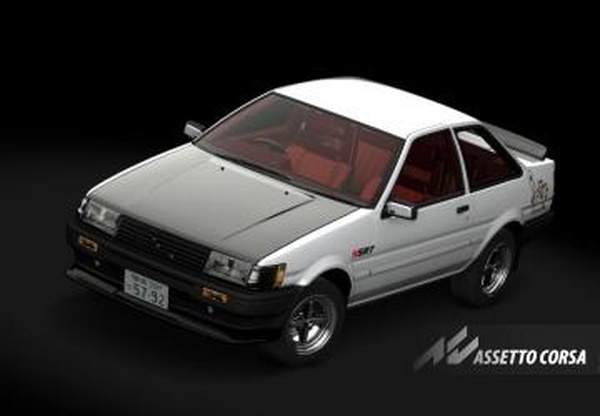 Toyota AE86 Coupe NSRT Tuned Stage 1версия 0.2 для Assetto Corsa