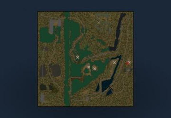 Карта «Тайга»версия 16.08.19 для Spintires: MudRunner (v10.06.19)