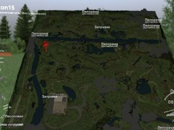 Карта «Сезон 15»версия 01 для SpinTires (v03.03.16)