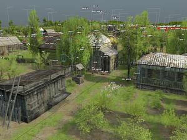 Пак объектов «Мещёра» для редактора картдля SpinTires (v03.03.16)