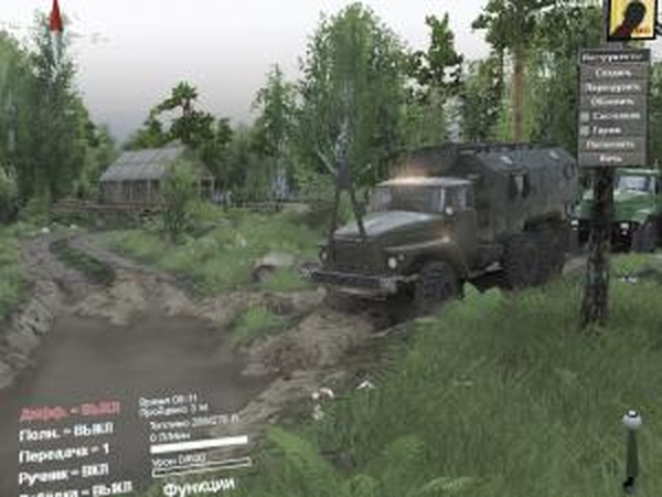 Карта «Любимая Деревня»версия 1 для SpinTires (v03.03.16)
