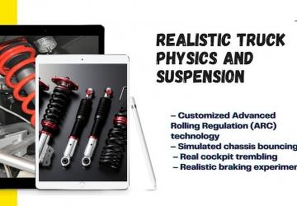 Realistic Truck Physics And Suspensionверсия 1.0 для Euro Truck Simulator 2 (v1.40.x, 1.41.x)