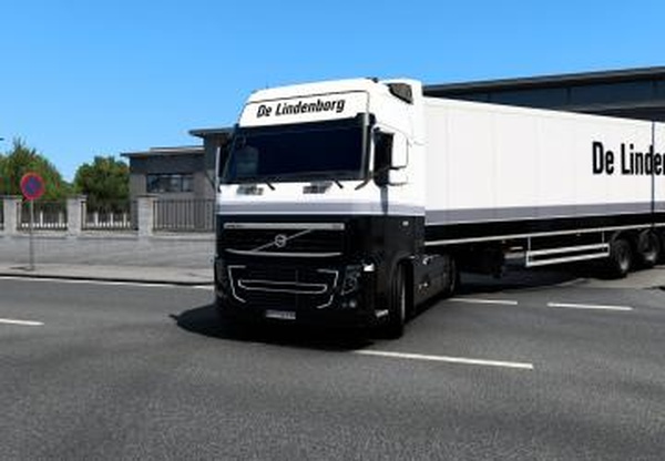 Комбо скин De Lindenborg Volvoверсия 1.0 для Euro Truck Simulator 2 (v1.41.x)