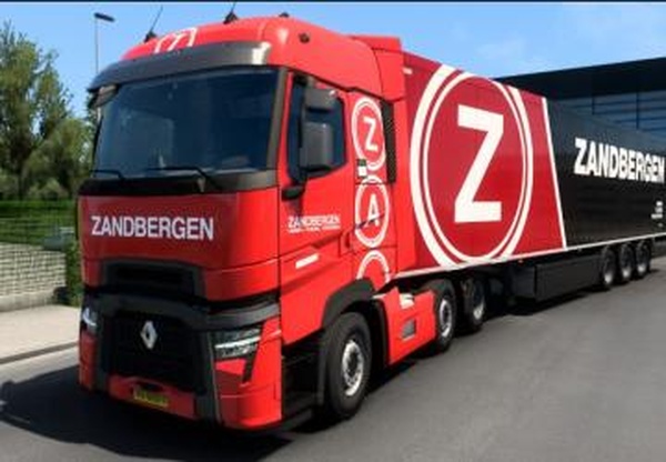 Комбо скин Zandbergen Transportверсия 1.0 для Euro Truck Simulator 2 (v1.41.x)