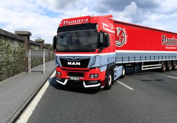 Комбо скин Vamitra Manверсия 1.0 для Euro Truck Simulator 2 (v1.41.x)