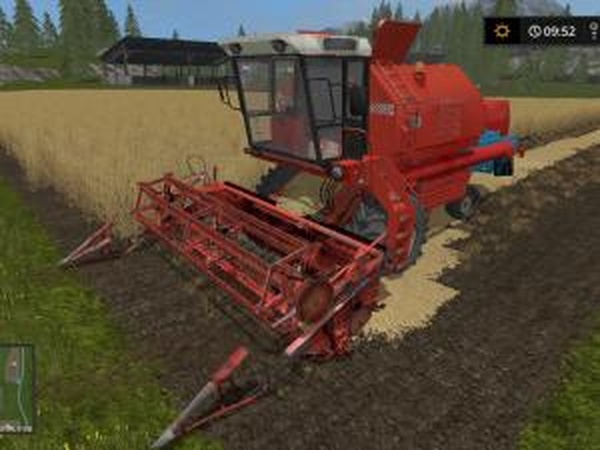 Bizon Z058версия 1.0 для Farming Simulator 2017