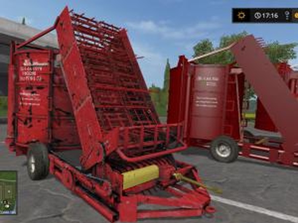 Подборщик-кормосмеситель ПК-16версия 1.0 для Farming Simulator 2017