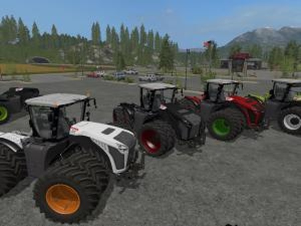 Claas Xerion 4000-5000 (3rd Gen)версия 4.0 для Farming Simulator 2017