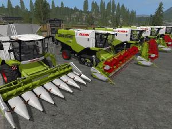 Claas Lexion 700 Stage IV Packверсия 1.4.2 для Farming Simulator 2017