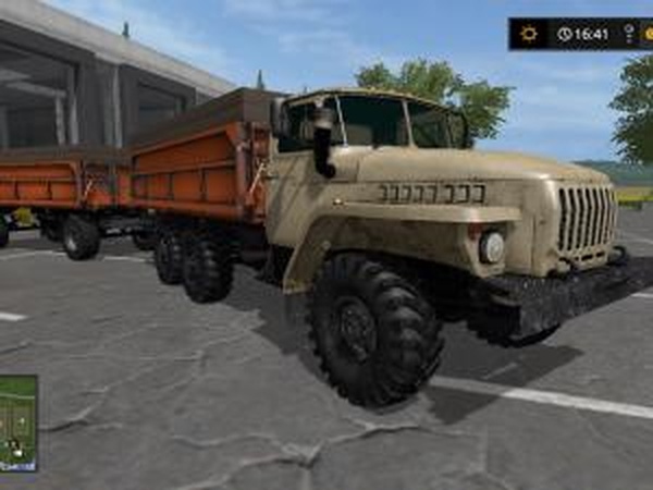 Урал-4320 Сельхозникверсия 1.0.0.0 для Farming Simulator 2017