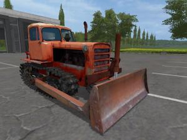 ДТ-75 Казахстан (с отвалом)версия 1.1 для Farming Simulator 2017