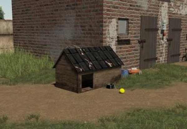 Wooden Dog Houseверсия 1.0.0.0 для Farming Simulator 2019 (v1.7.x)