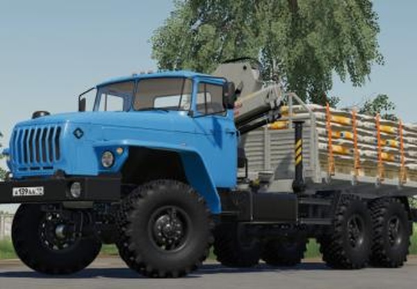 Урал-4320-60 Манипуляторверсия 1.0.1.1 для Farming Simulator 2019 (v1.7.x)