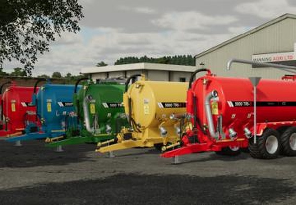 Lizard 5000TRI-S Slurry Spreaderверсия 1.0.0.1 для Farming Simulator 2022