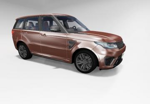 Range Rover SVRверсия 1.0 для BeamNG.drive (vv0.19.4)